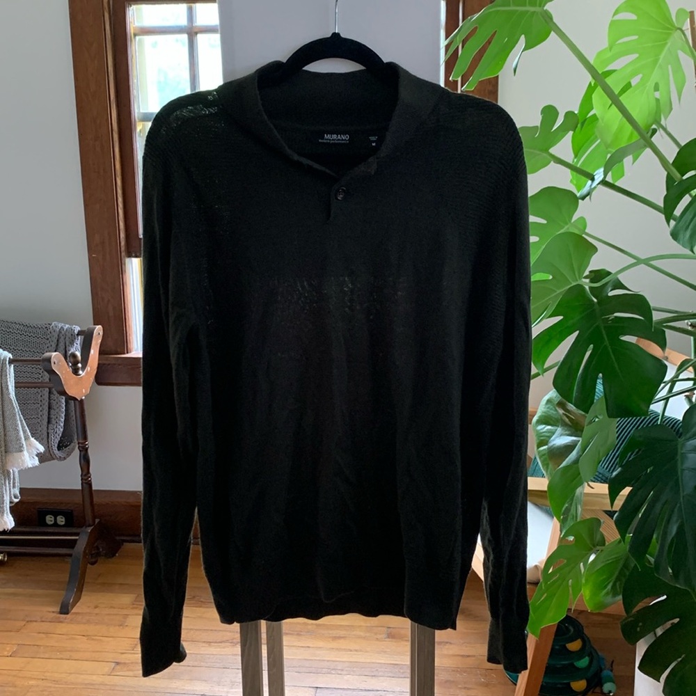 Mens Green Sweater